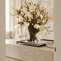Magnolias dans un vase Luna pour décoration intérieure | Solérive